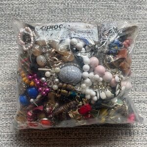 Mixed Jewelry Lot with Beads and Charms